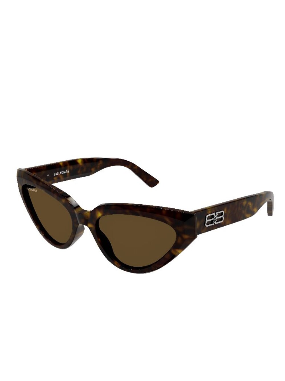 NEW BALENCIAGA SUNGLASSES BB0270S 002 WOMEN CAT EYE HAVANA/BROWN EYEWEAR